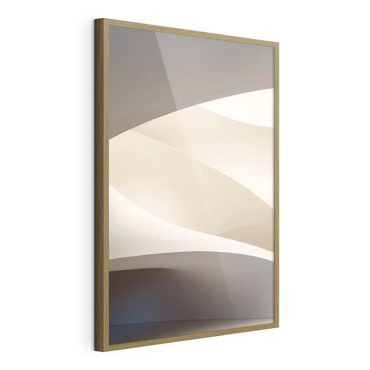 Poster Onde beige f50280