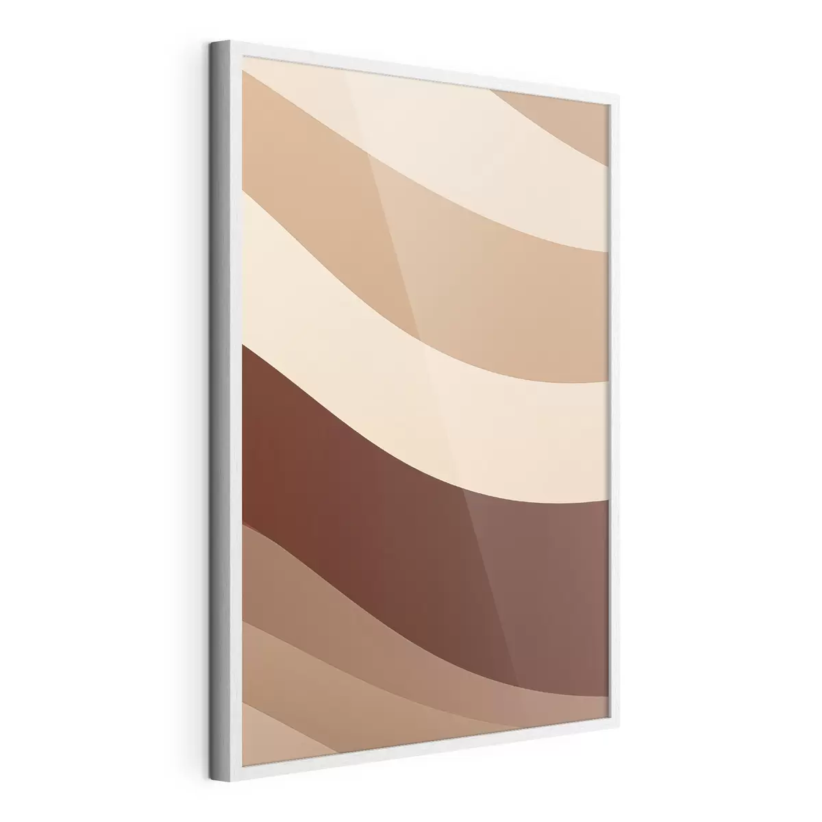 Poster Strisce al cioccolato e panna f50285