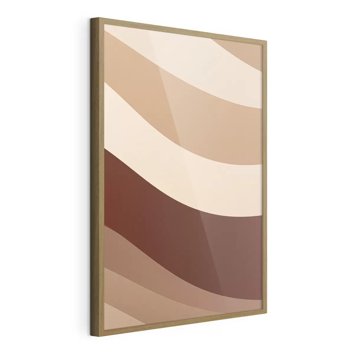 Poster Strisce al cioccolato e panna f50285