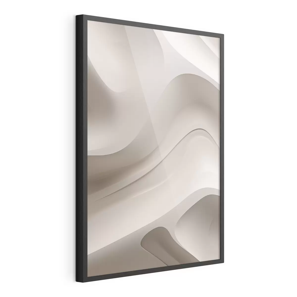 Poster Rilievo tridimensionale bianco f50286