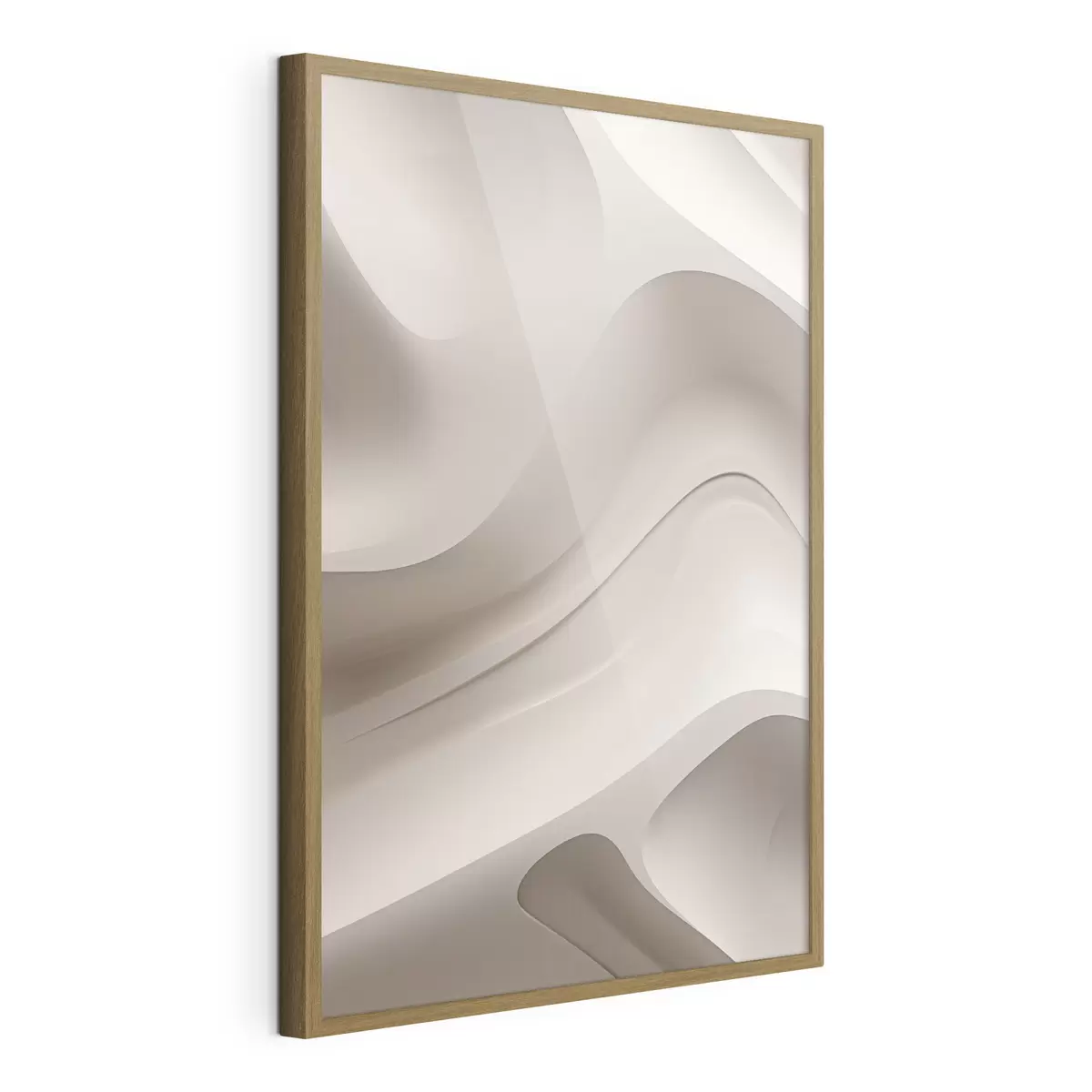 Poster Rilievo tridimensionale bianco f50286
