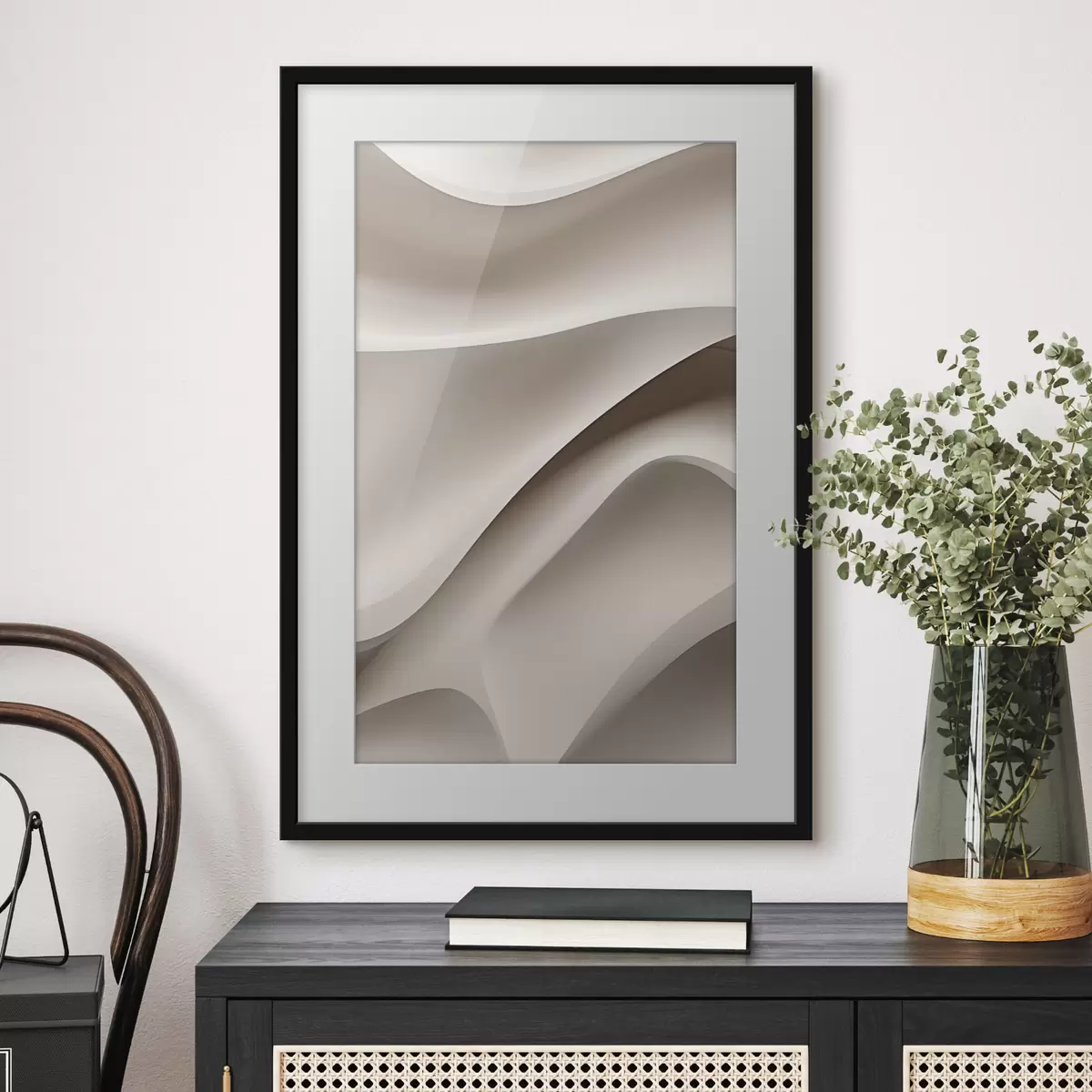 Poster Onde con texture f50287