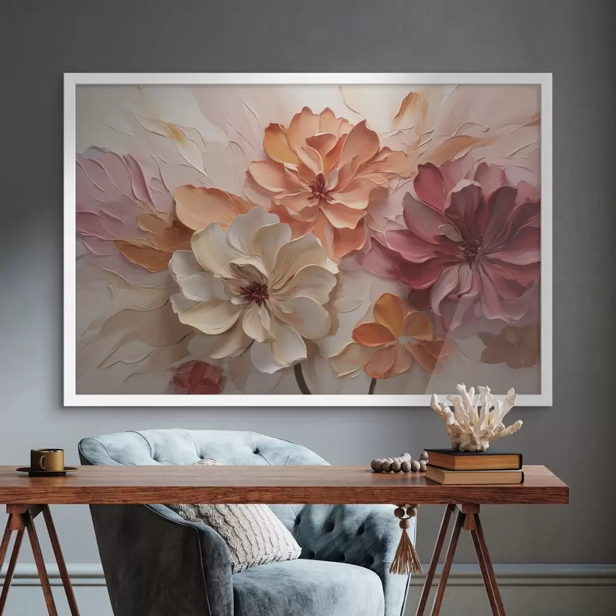 carta da parati Fiori primaverili tridimensionali nr. f50288