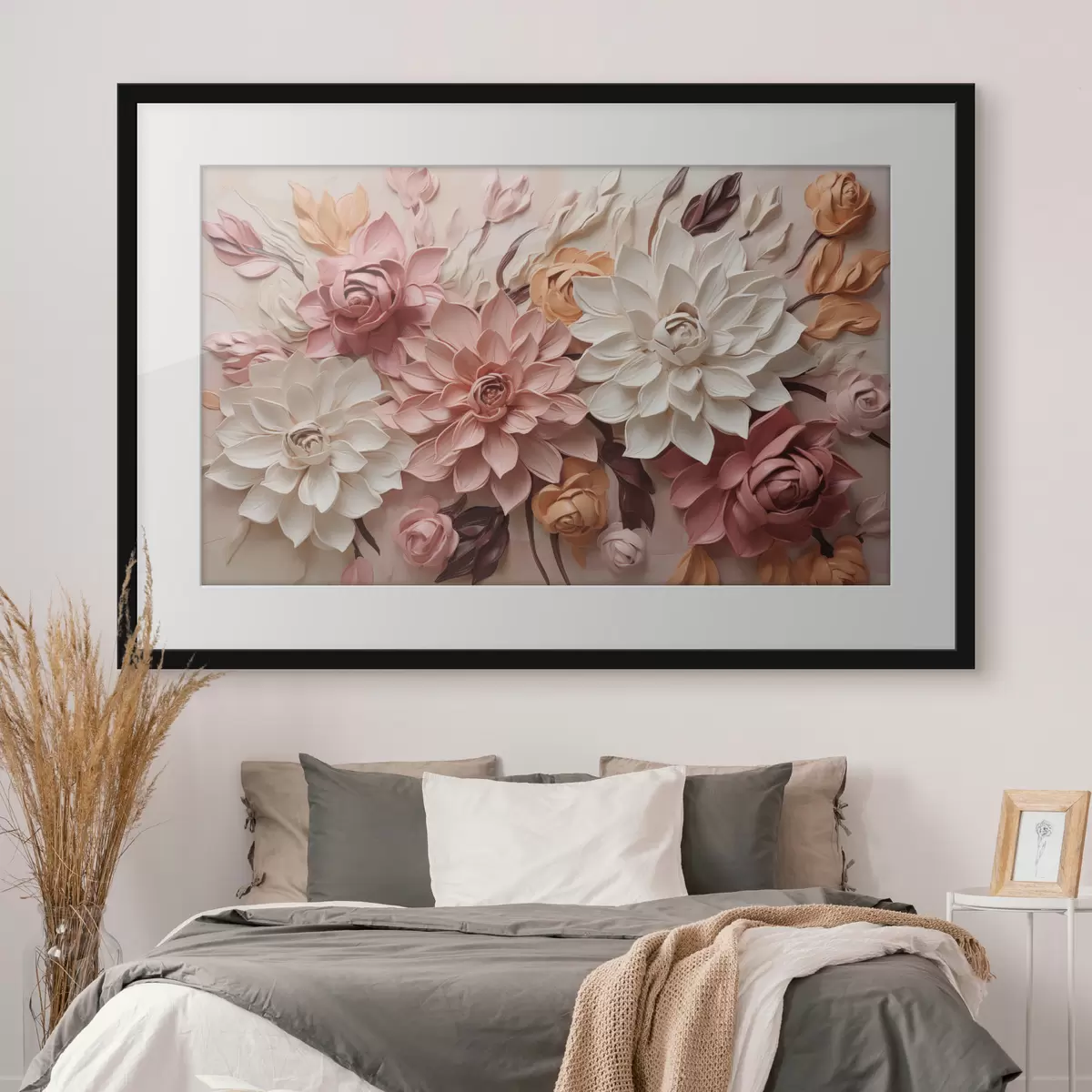 Poster Mazzo festivo nei toni pastello f50289