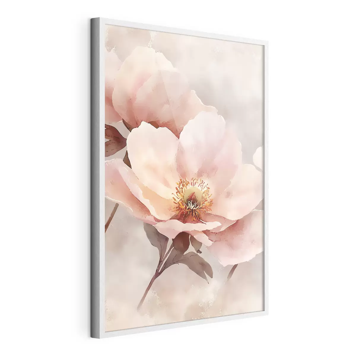 Poster Delicata peonia rosa f50290