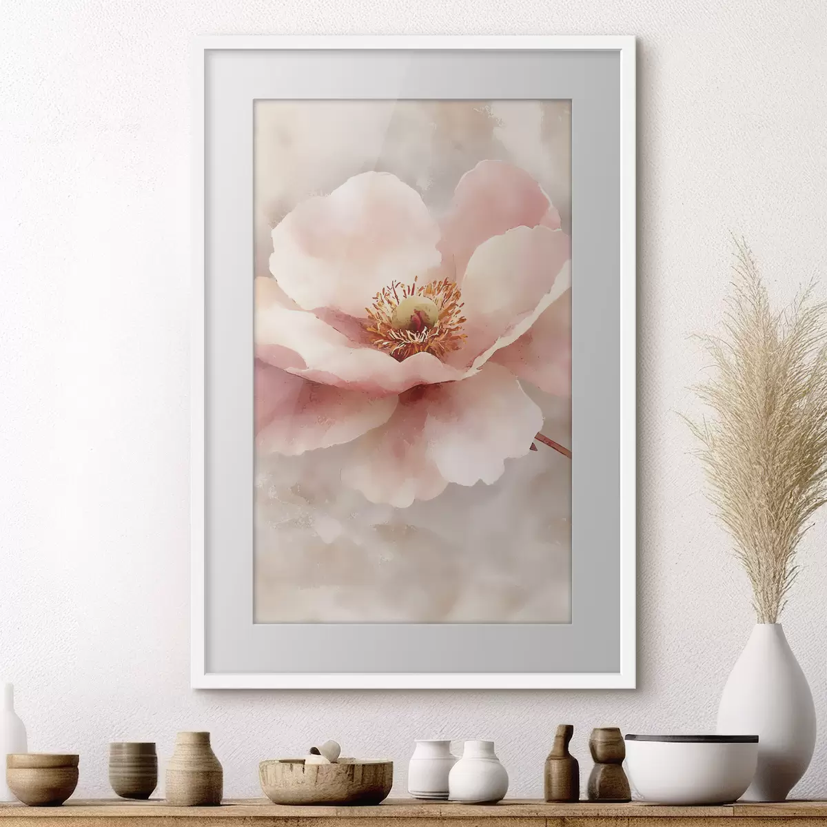 Poster Delicato bocciolo in fiore f50291