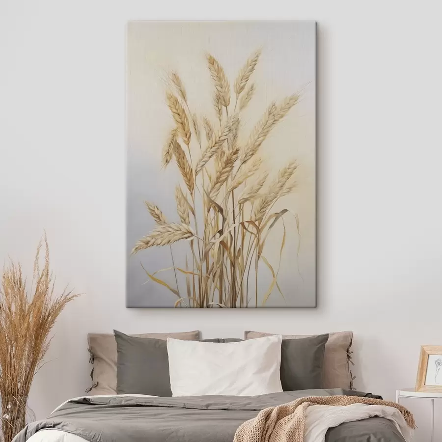 carta da parati Grano, dipinto in stile imitativo nr. s50263