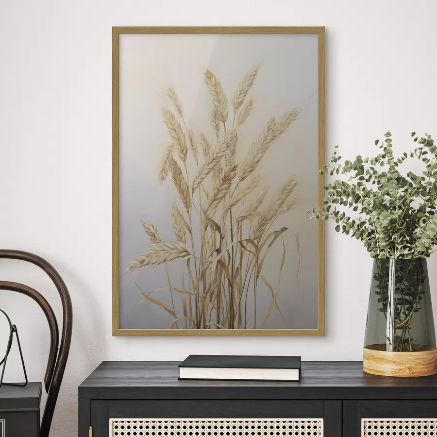 carta da parati Grano, dipinto in stile imitativo nr. f50263