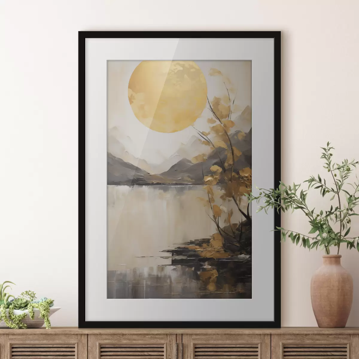 Poster Paesaggio e scintilla f50272