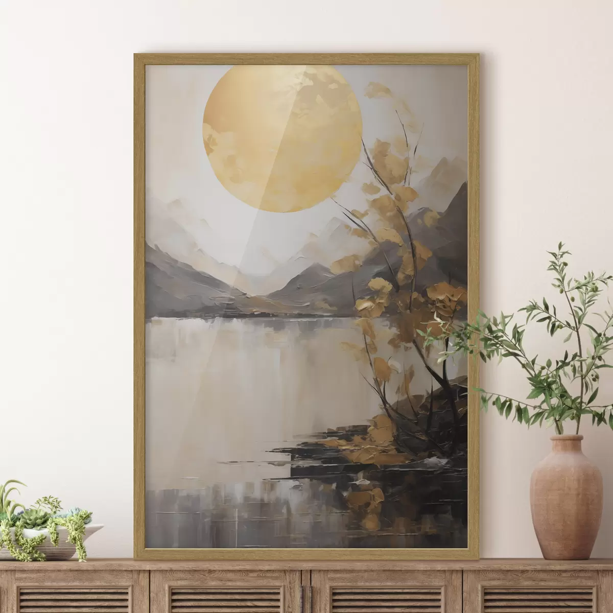 Poster Paesaggio e scintilla f50272