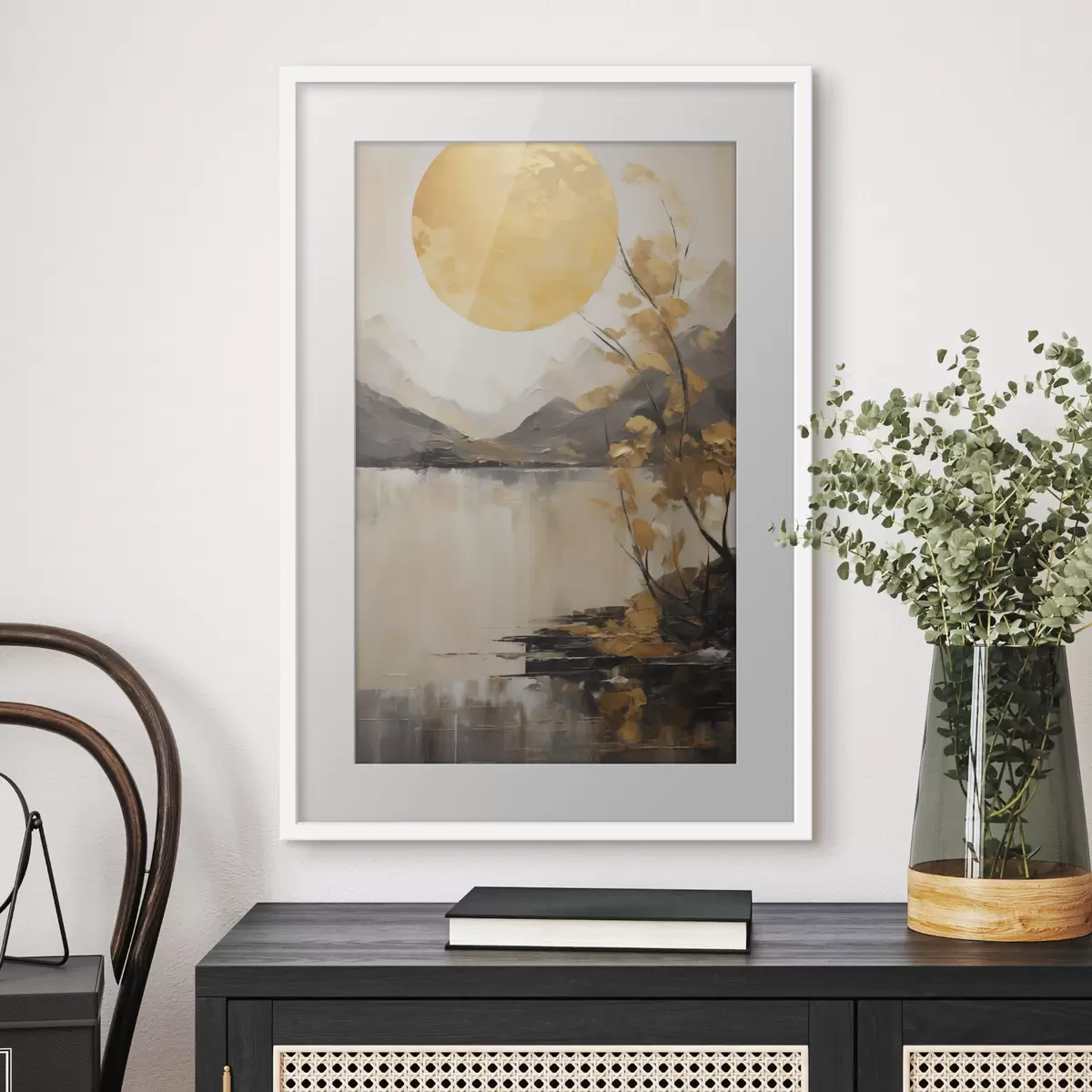 Poster Paesaggio e scintilla f50272