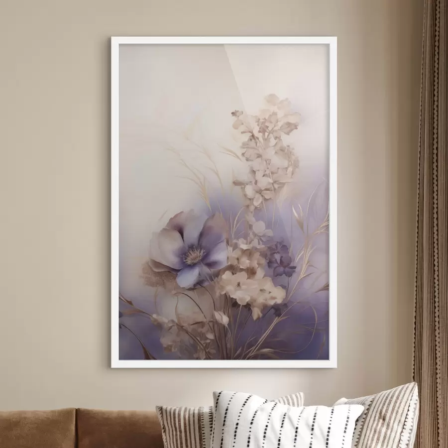 carta da parati Un delicato bouquet di lillà nr. f50308