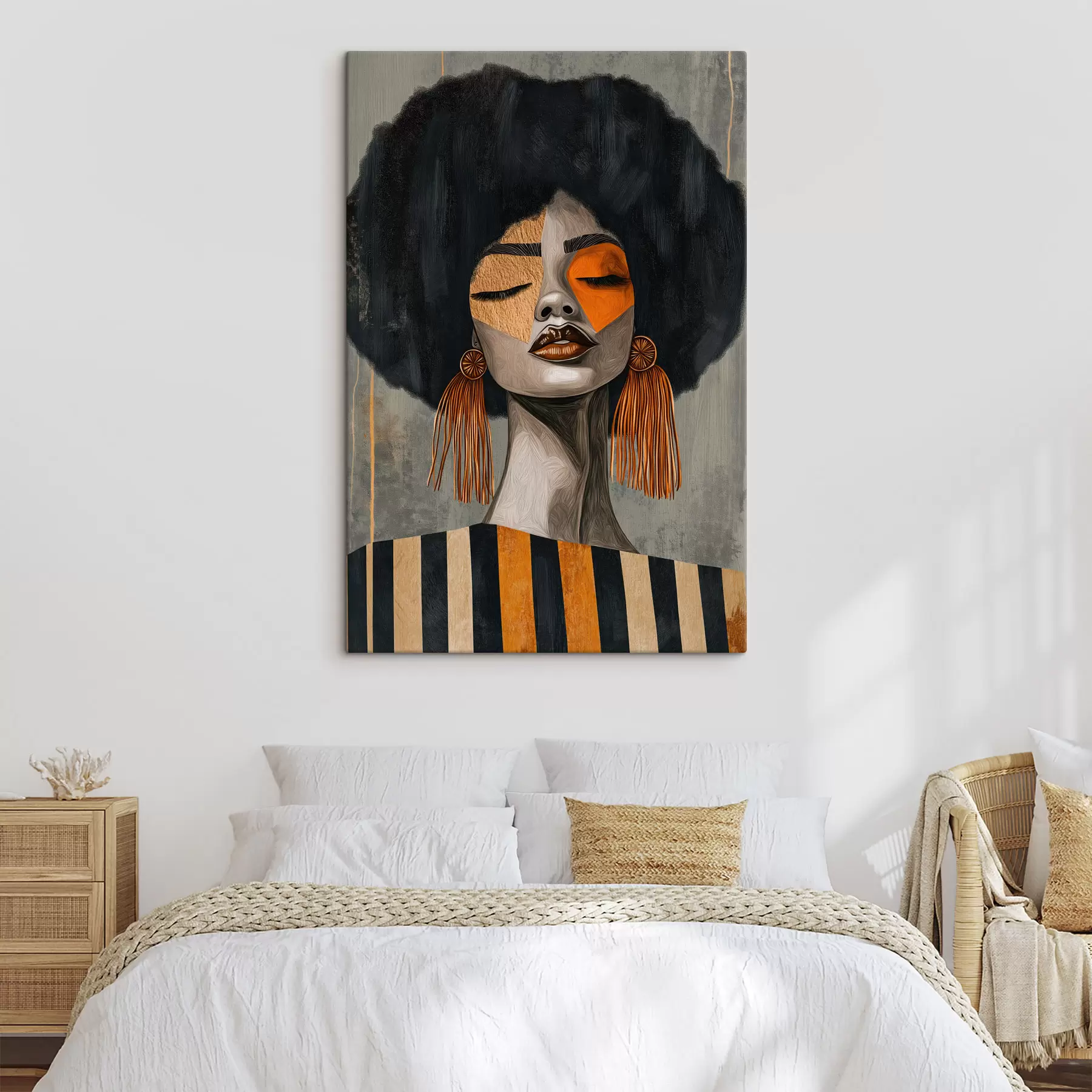 carta da parati Ragazza afro nr. s50336