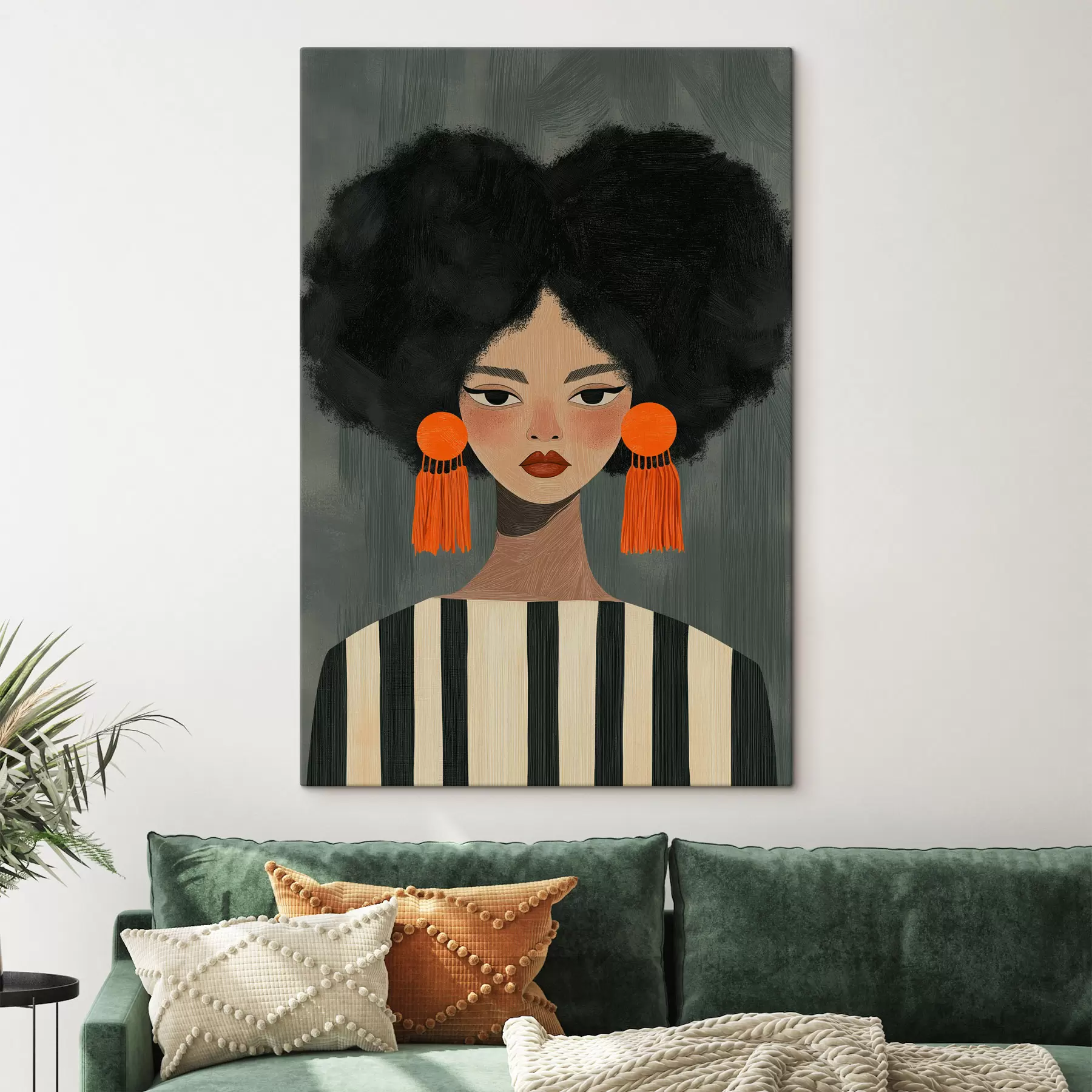 carta da parati Ragazza afro nr. s50337