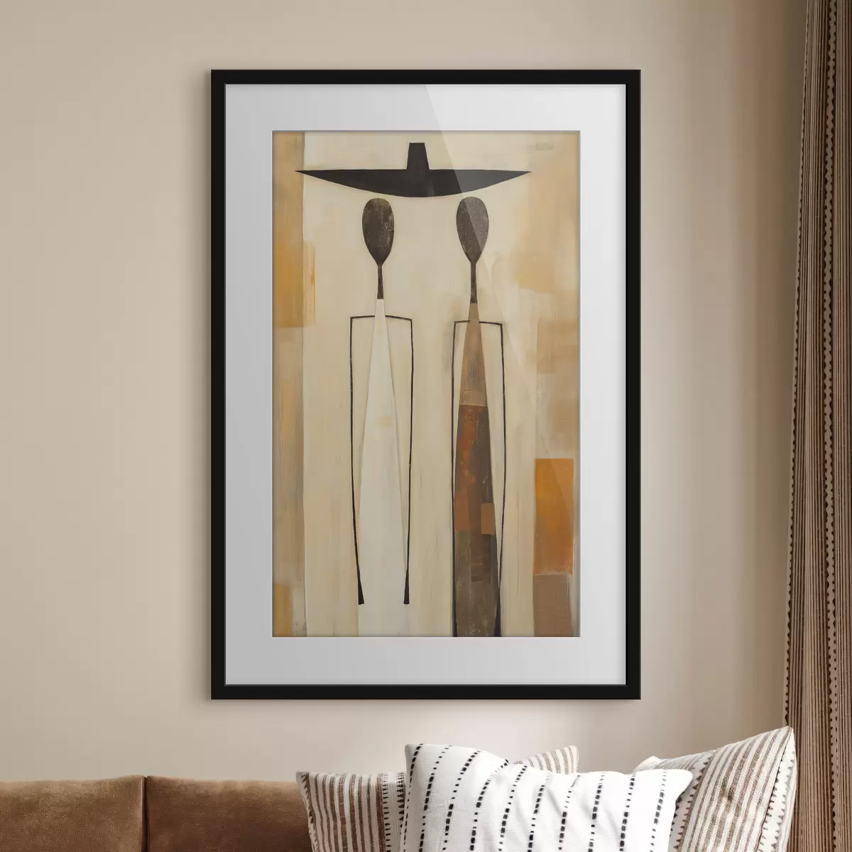 Poster Sagoma e tocco f50317