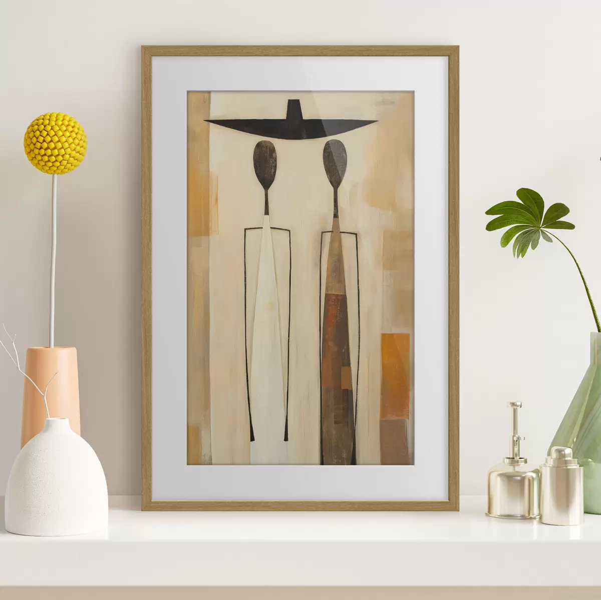 Poster Sagoma e tocco f50317