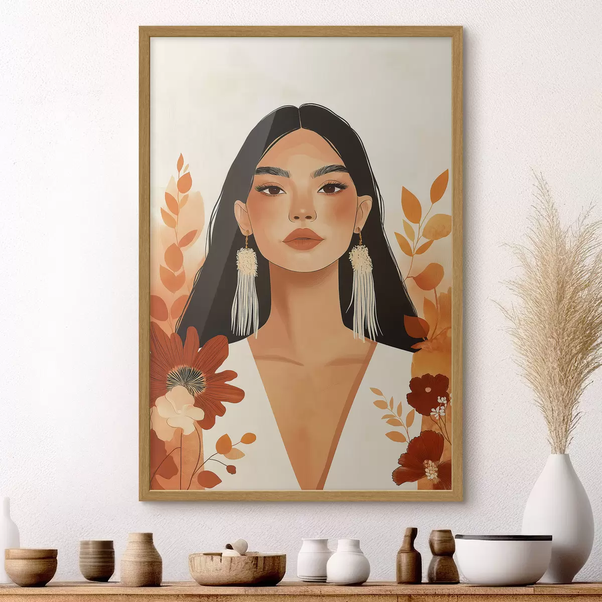 Poster Bagliore e carezza f50321