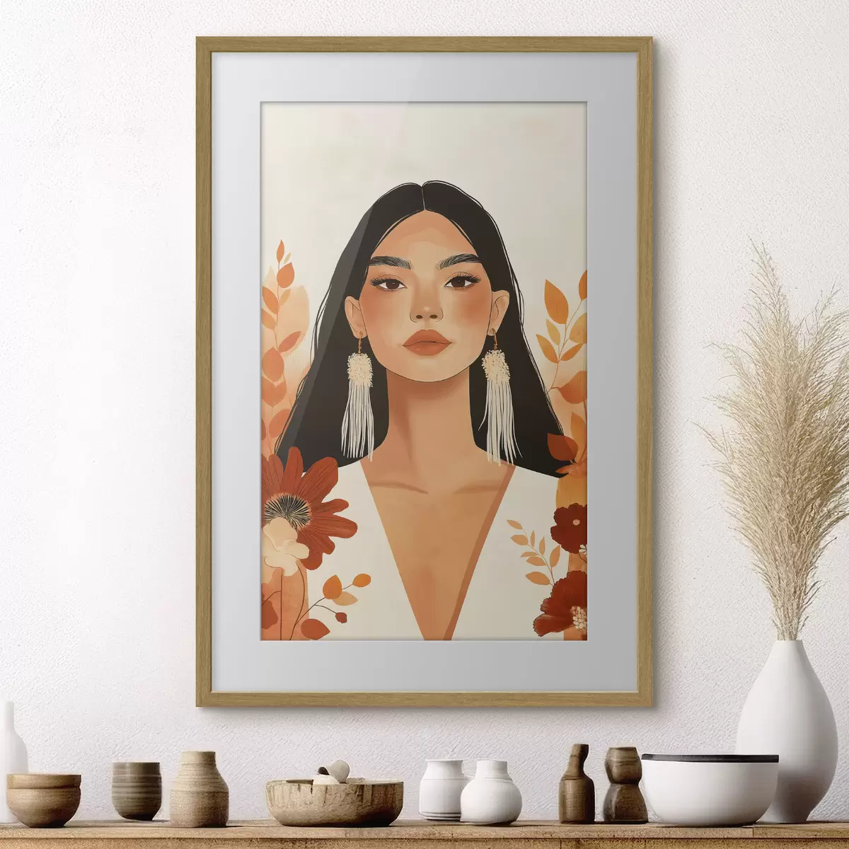 Poster Bagliore e carezza f50321