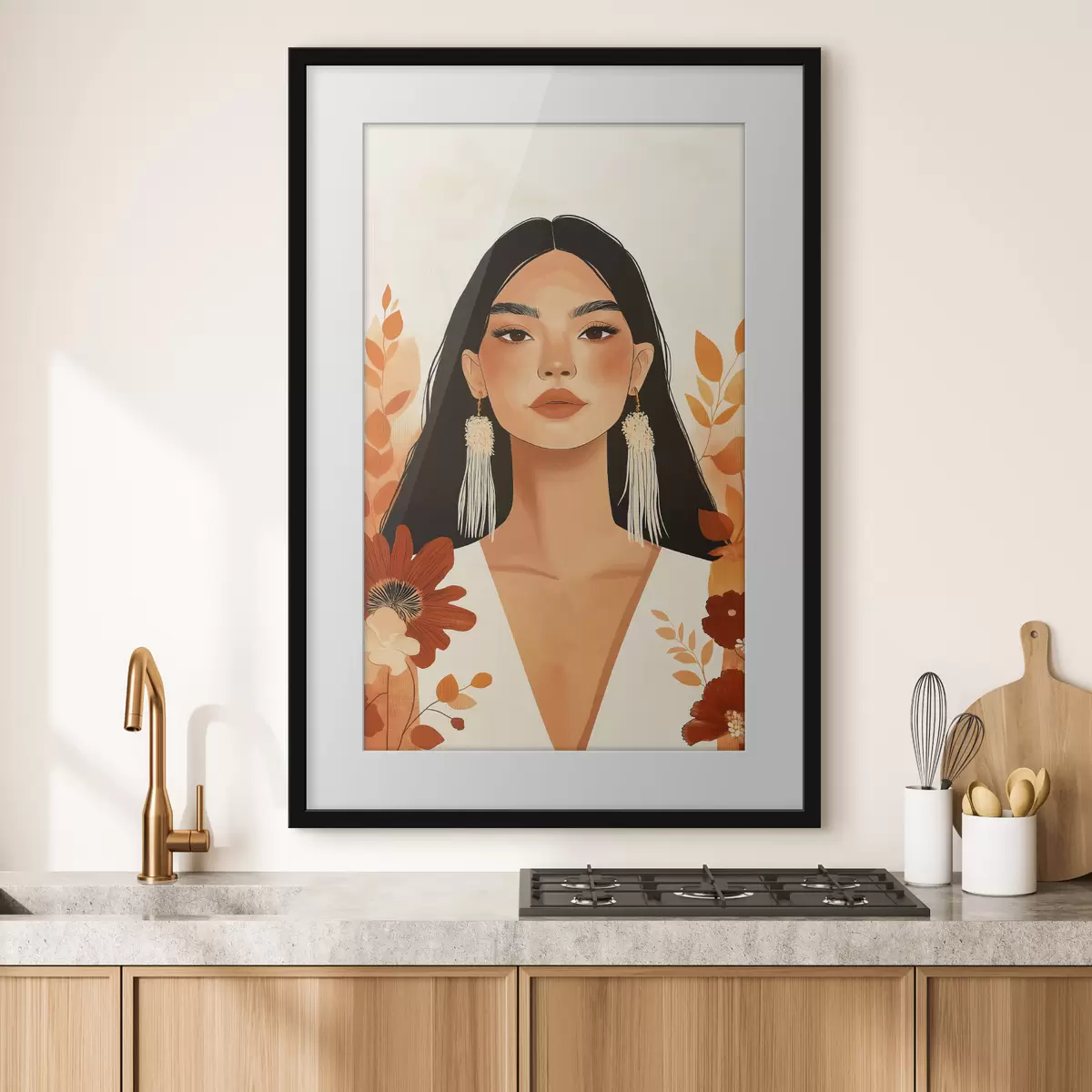 Poster Bagliore e carezza f50321