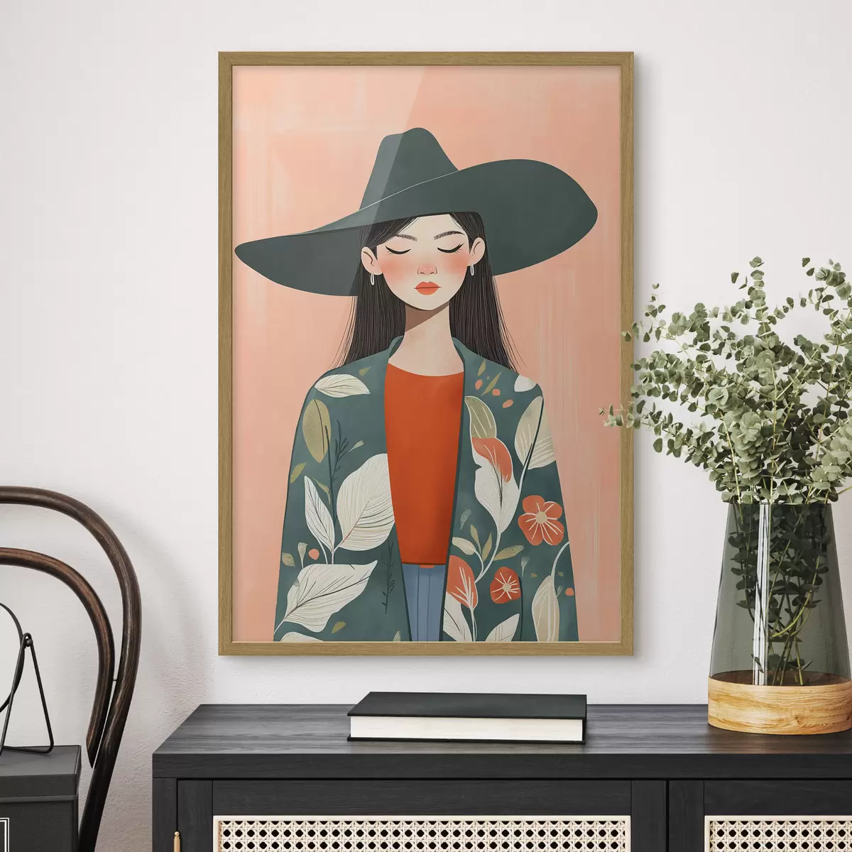 Poster Bagliore e grazia f50325