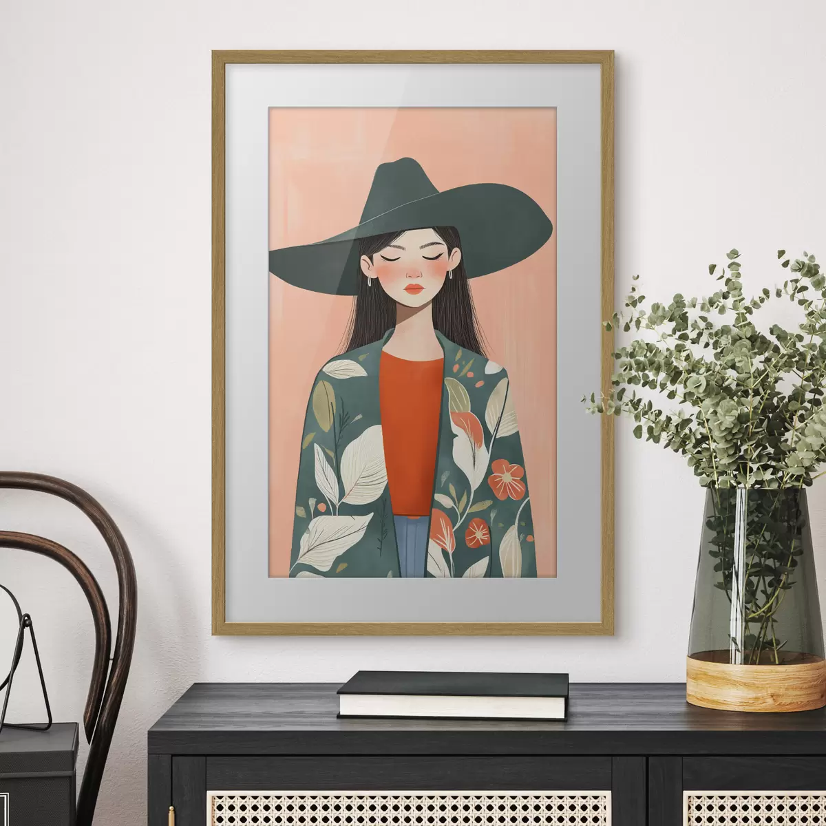 Poster Bagliore e grazia f50325