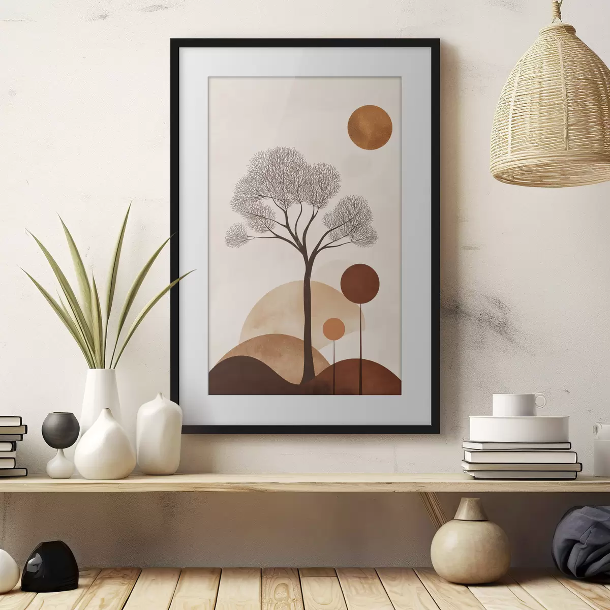 Poster Albero e ritmo f50330