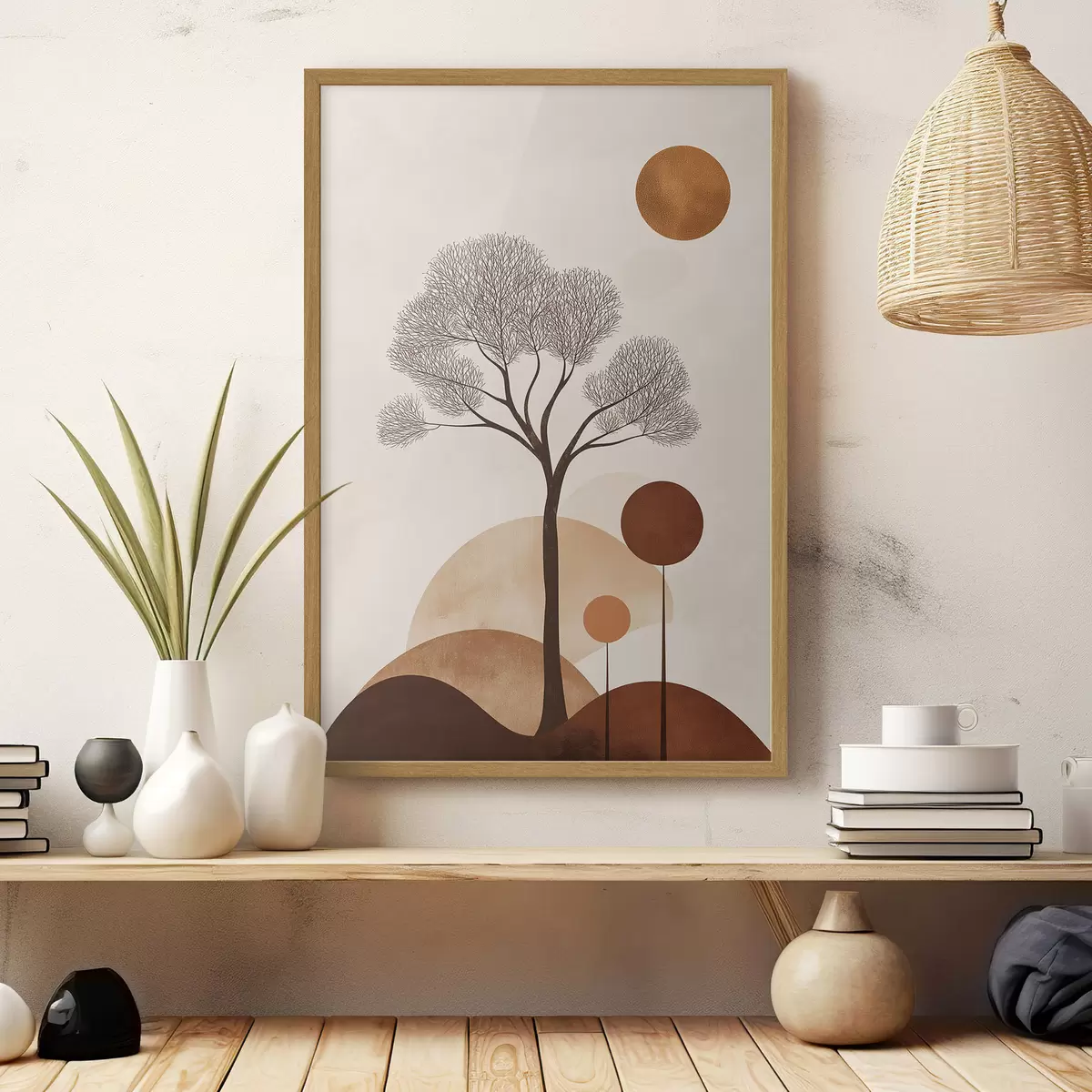 Poster Albero e ritmo f50330