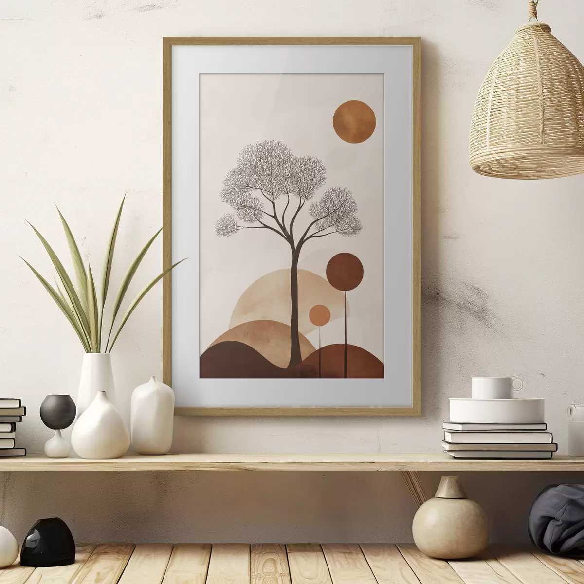 Poster Albero e ritmo f50330