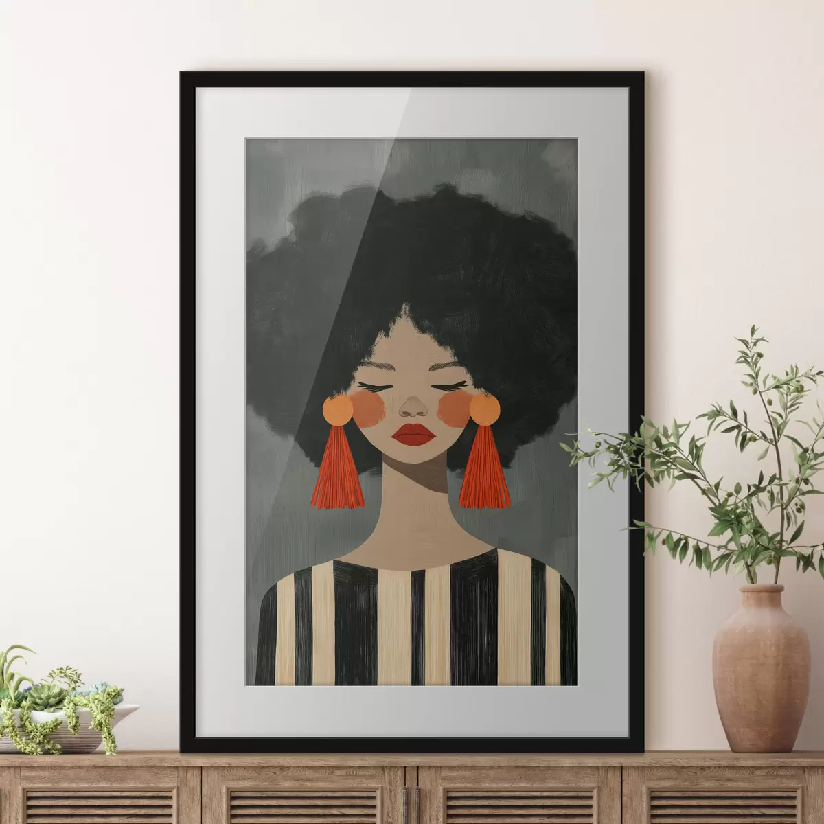 Poster Donna e ispirazione f50338