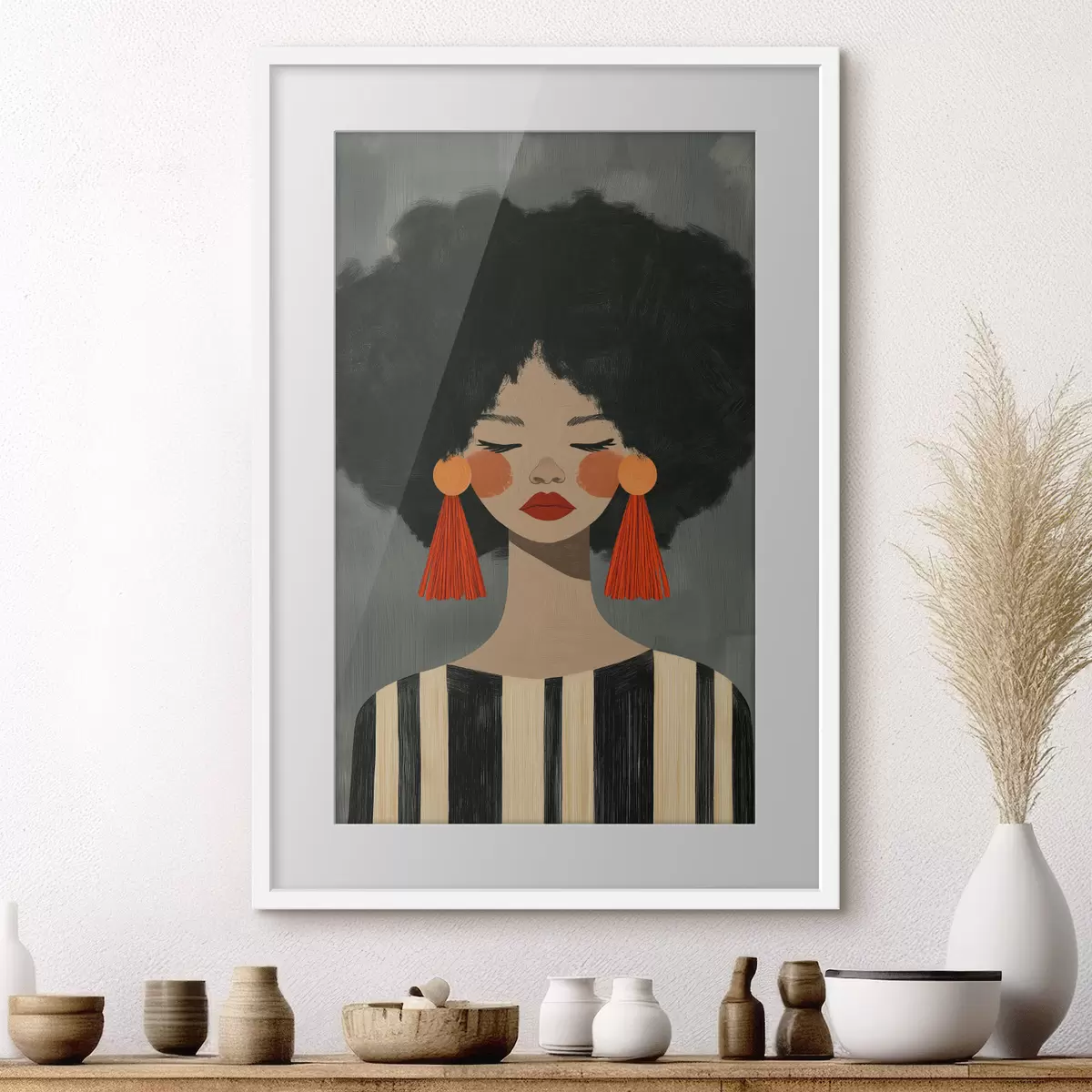 Poster Donna e ispirazione f50338