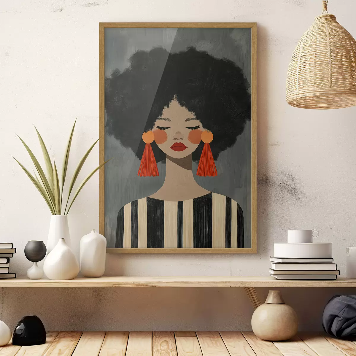 Poster Donna e ispirazione f50338