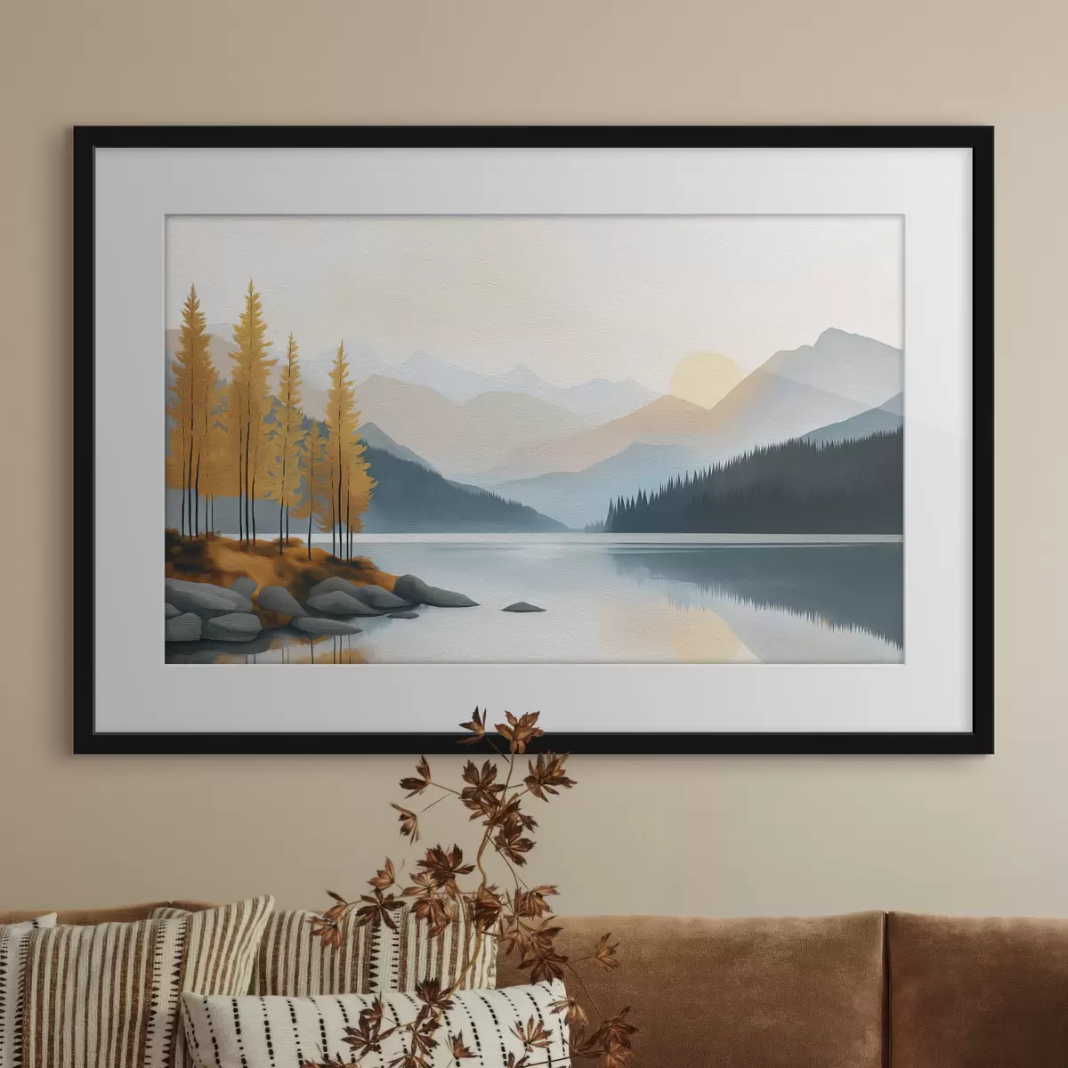 Poster Montagne e vita f50344