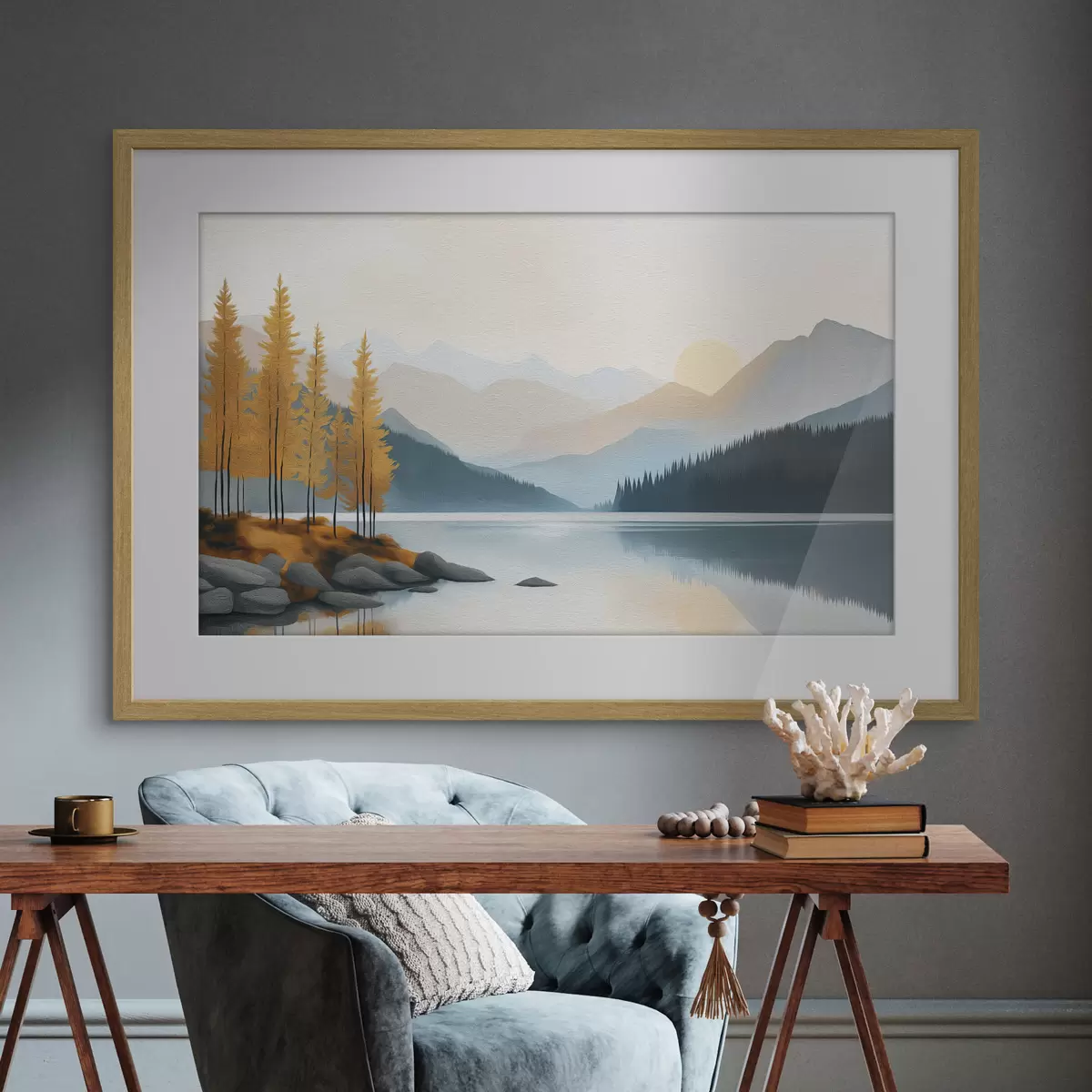 Poster Montagne e vita f50344