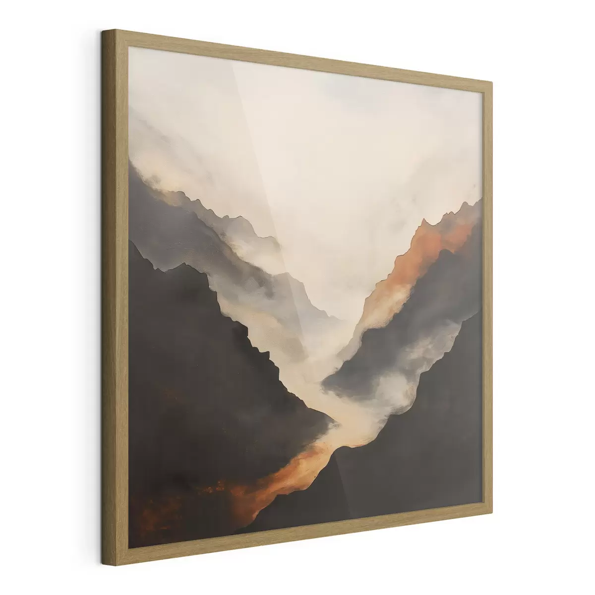 Poster Versante della montagna f50345