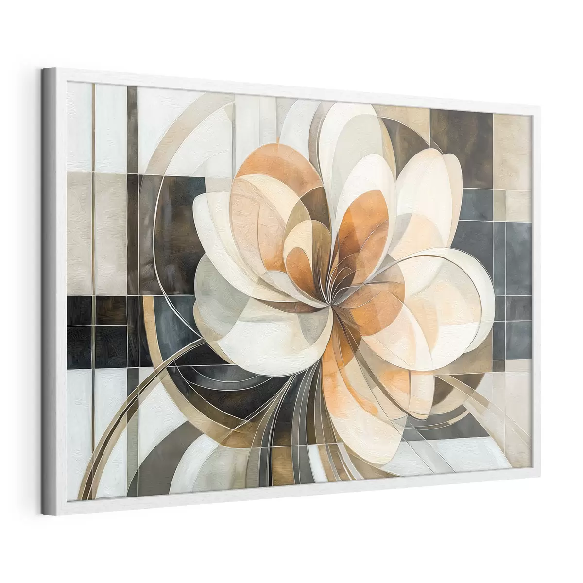 Poster Fiore geometrico f50347