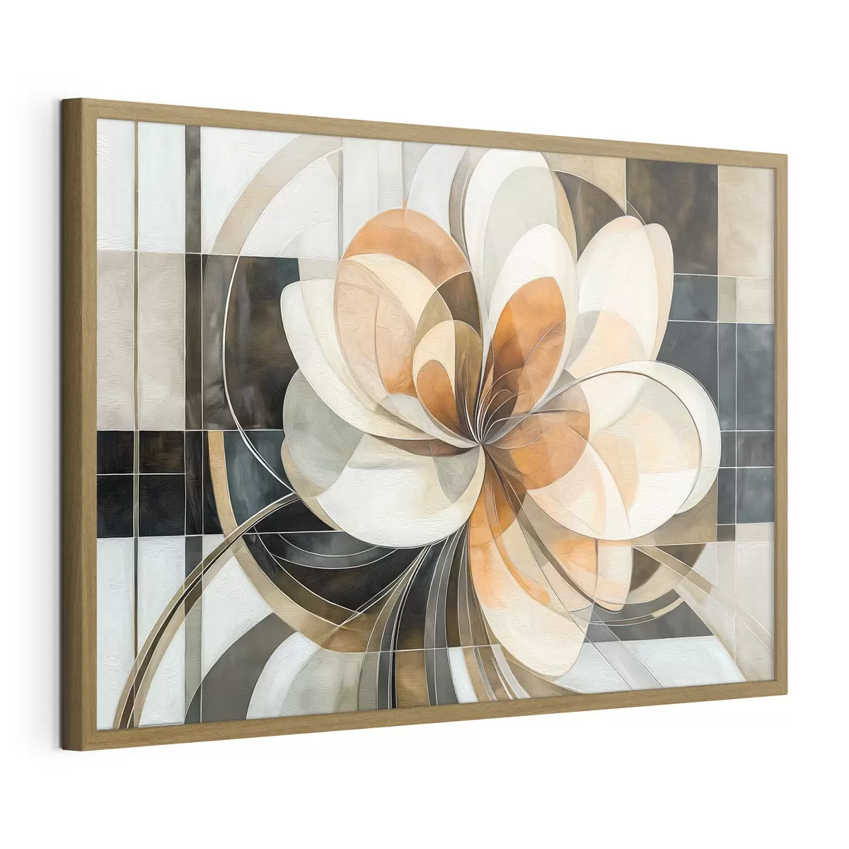 Poster Fiore geometrico f50347