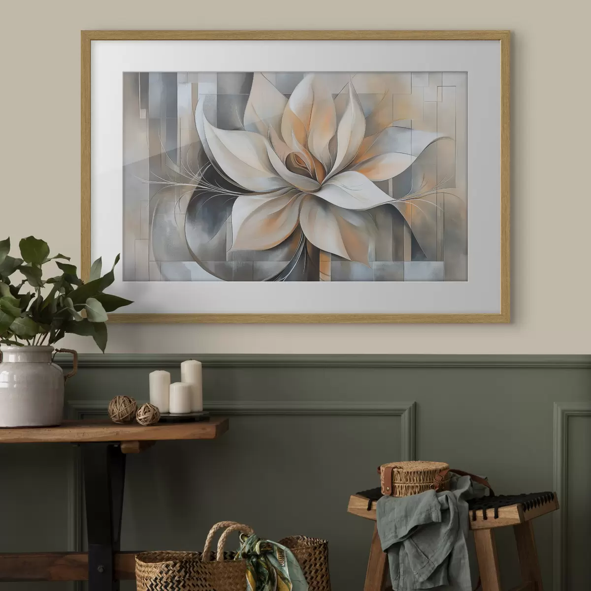 Poster Magnolia astratta f50348