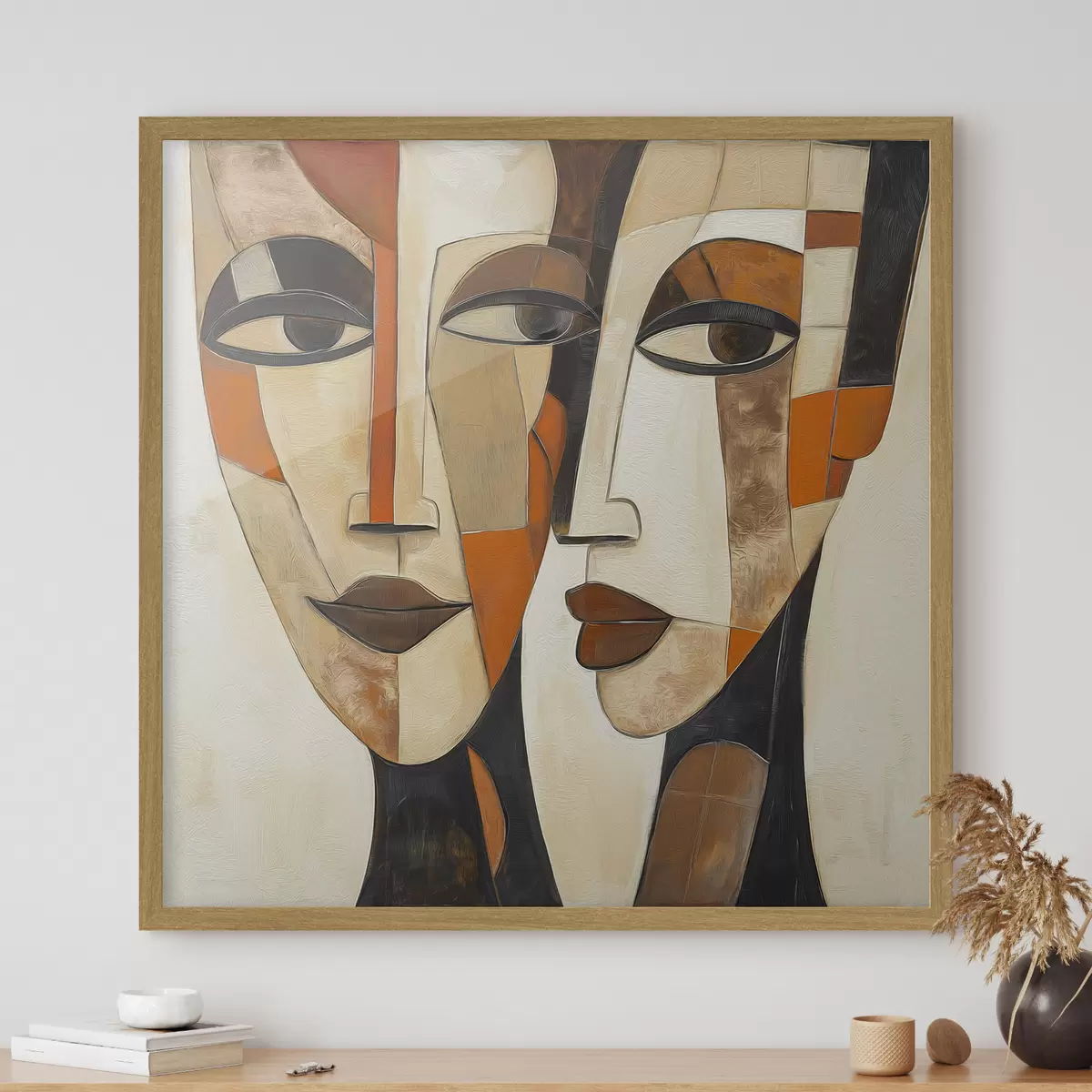 Poster Facce geometriche f50351