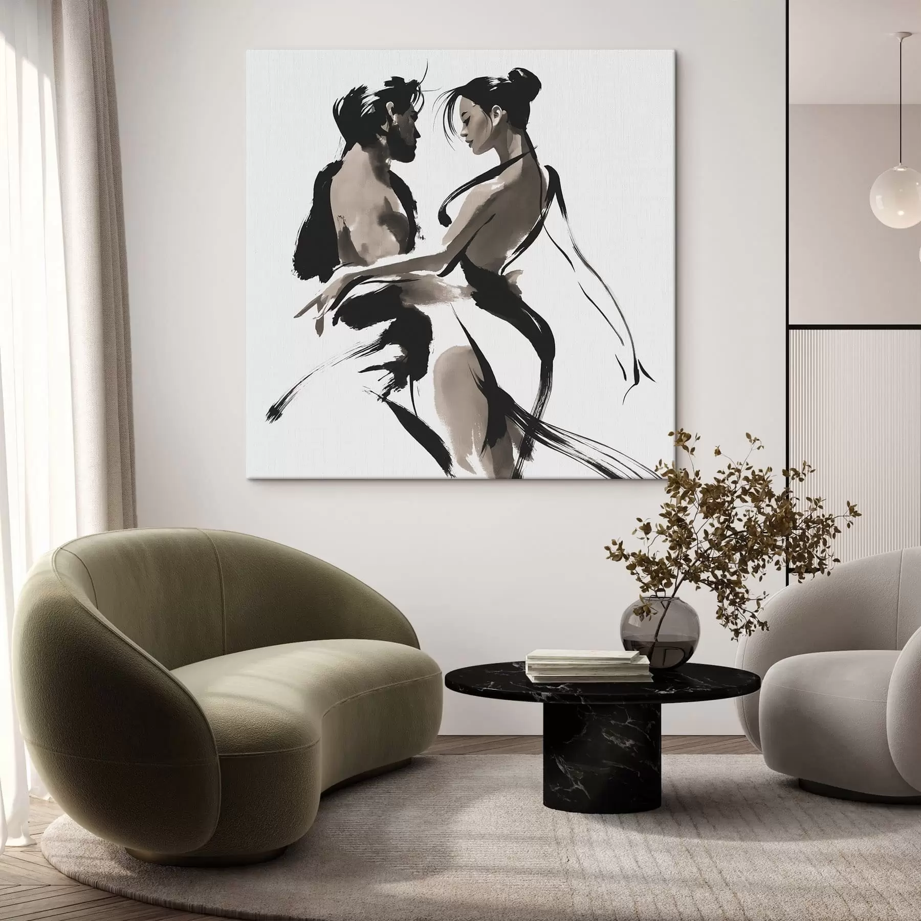 Quadro Sagoma e risveglio nr. s50358