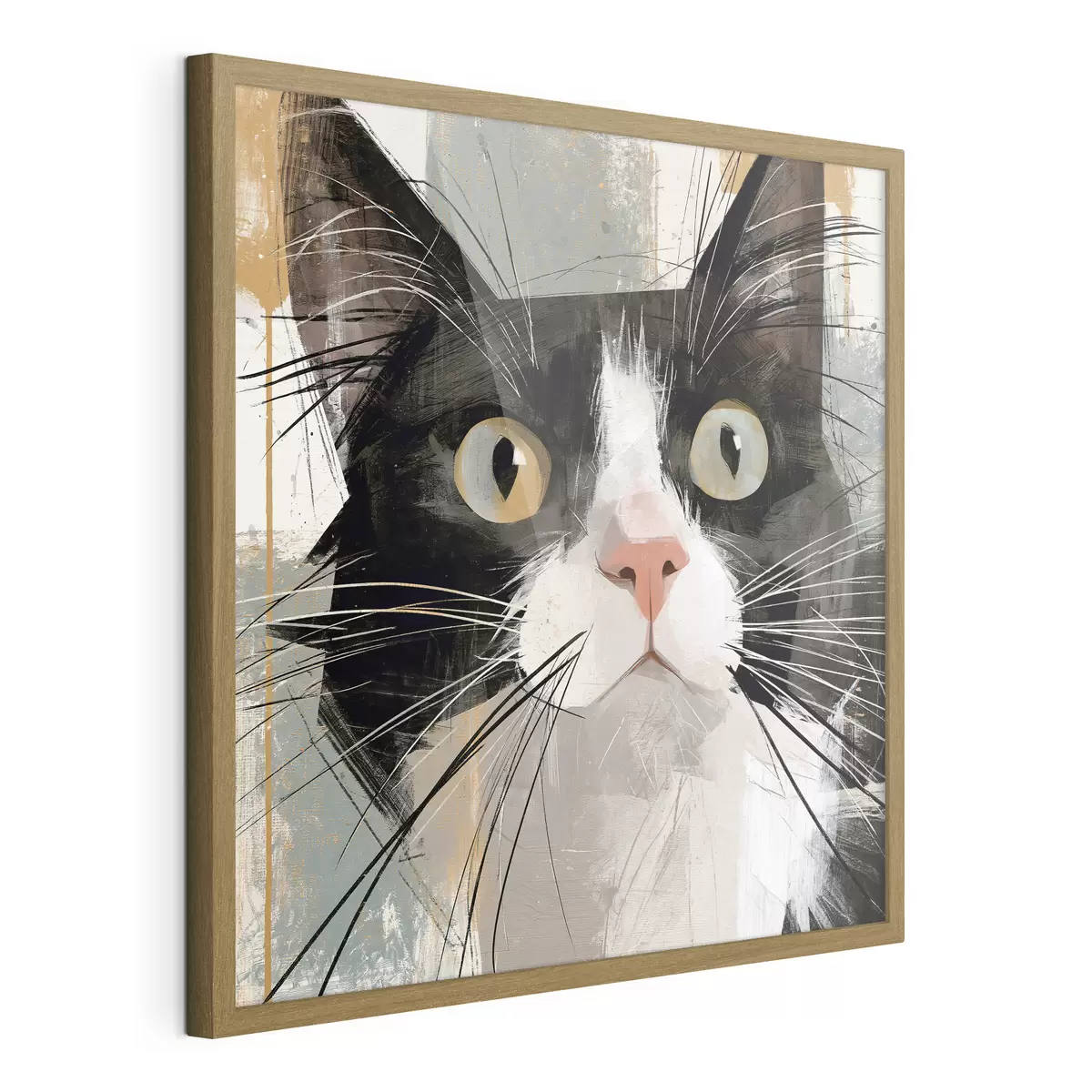 Poster Gatto e abbraccio f50165