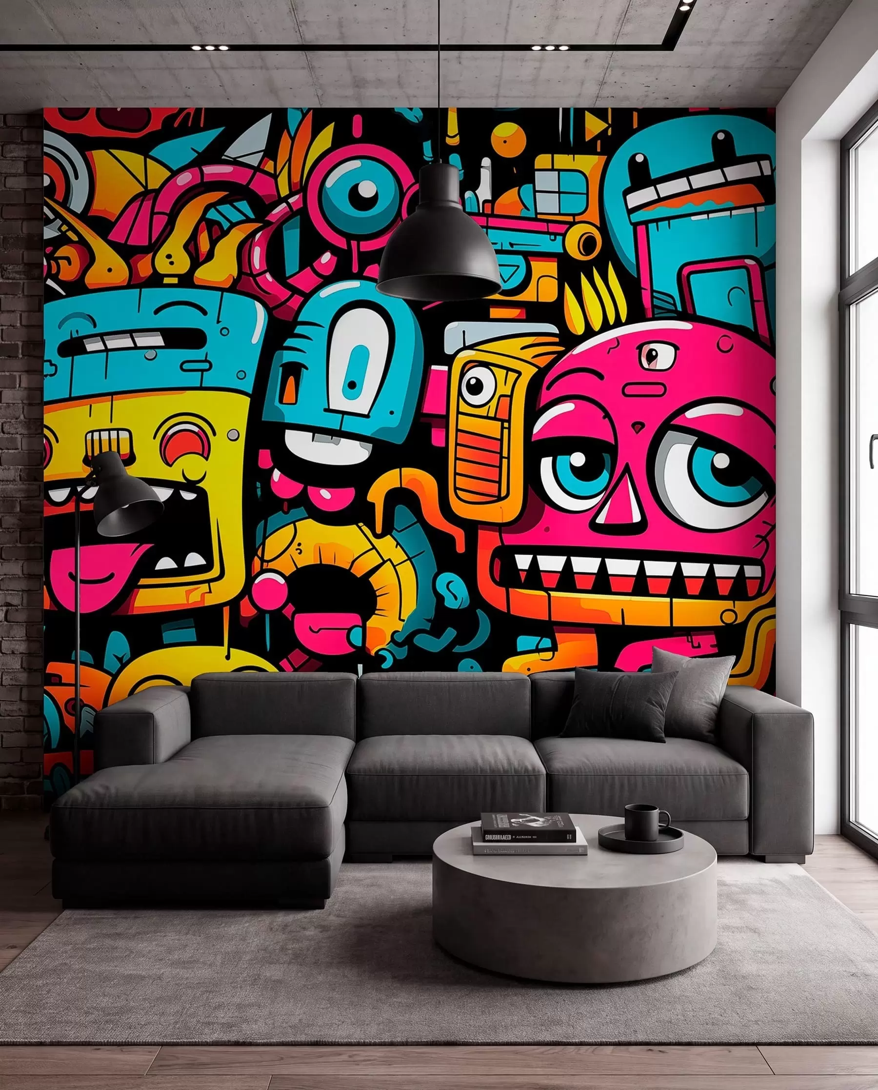 carta da parati Graffiti pop nr. w05762