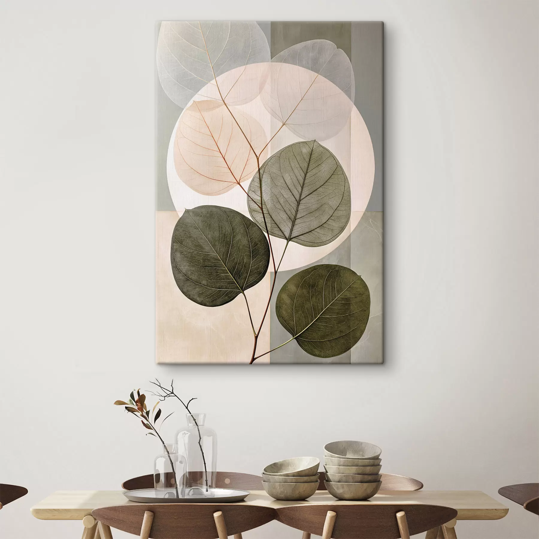 Quadro Foglie astratte nr. s50457