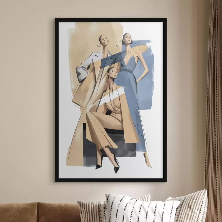 carta da parati Donne alla moda nr. f50367