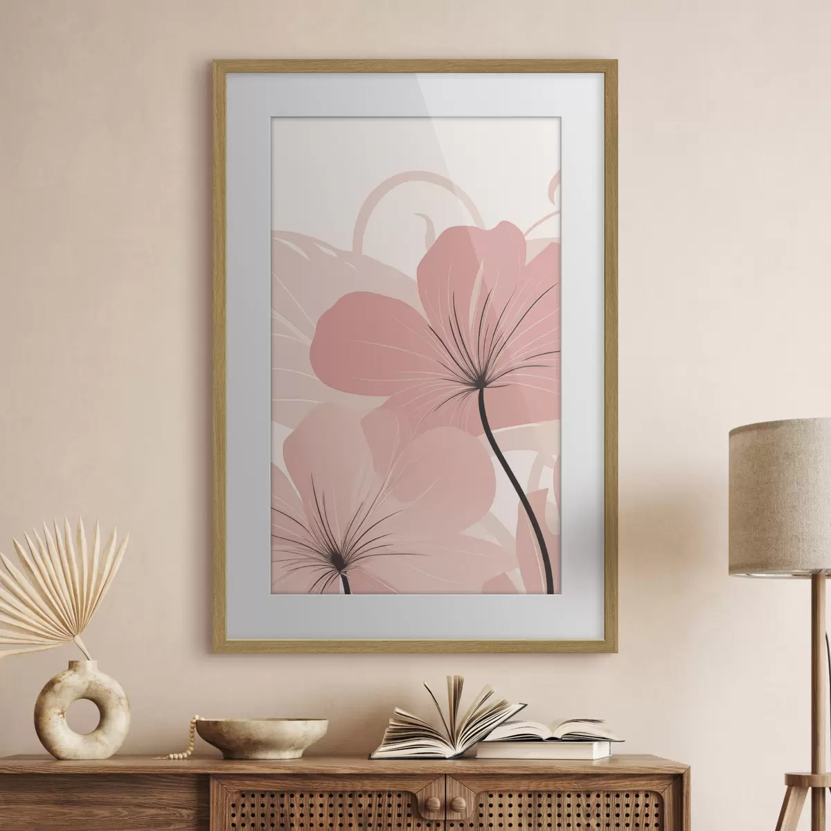 Poster Petali delicati in polvere f50390