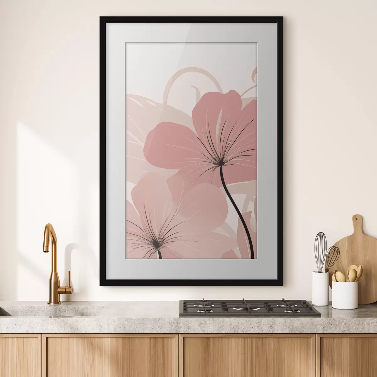Poster Petali delicati in polvere f50390