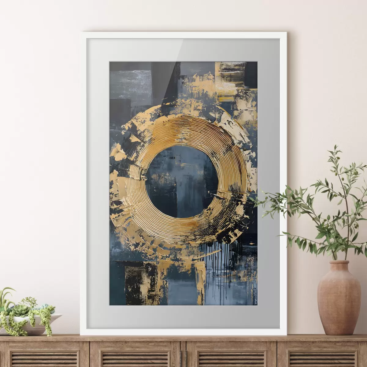 Poster Cerchi e luce f50485