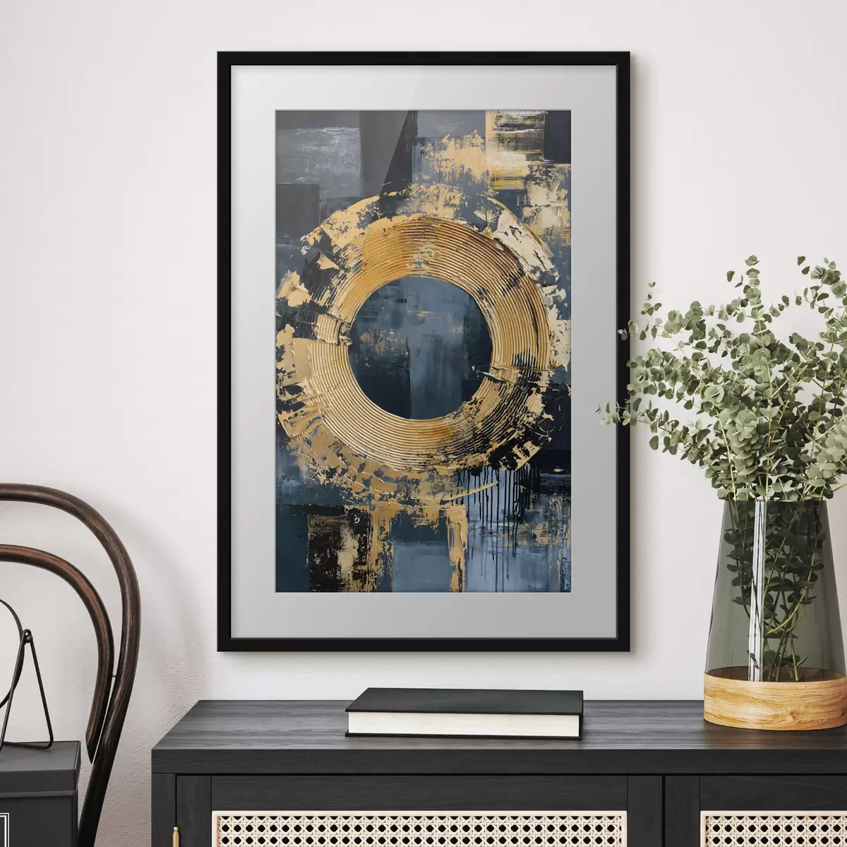 Poster Cerchi e luce f50485