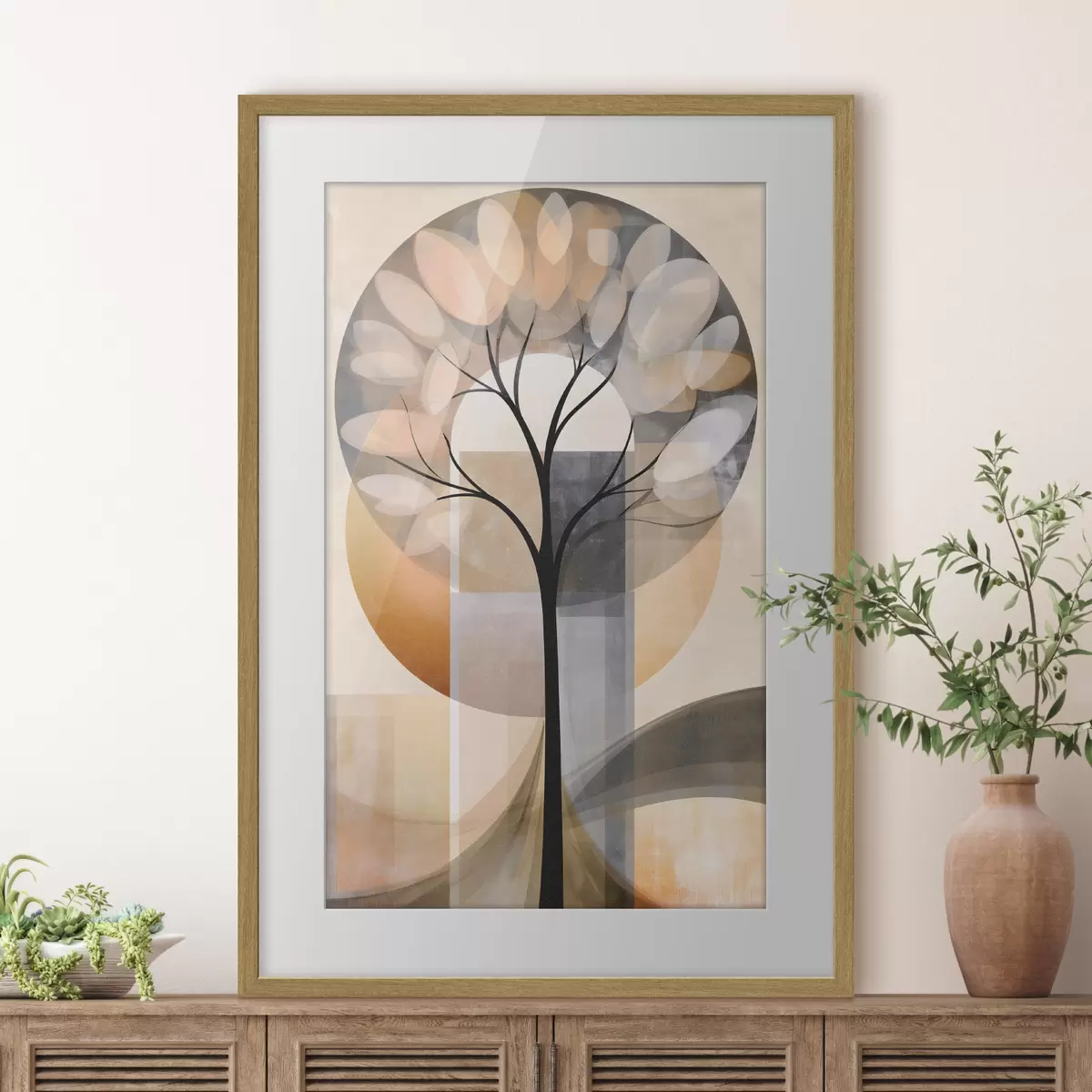 Poster Albero e energia f50489