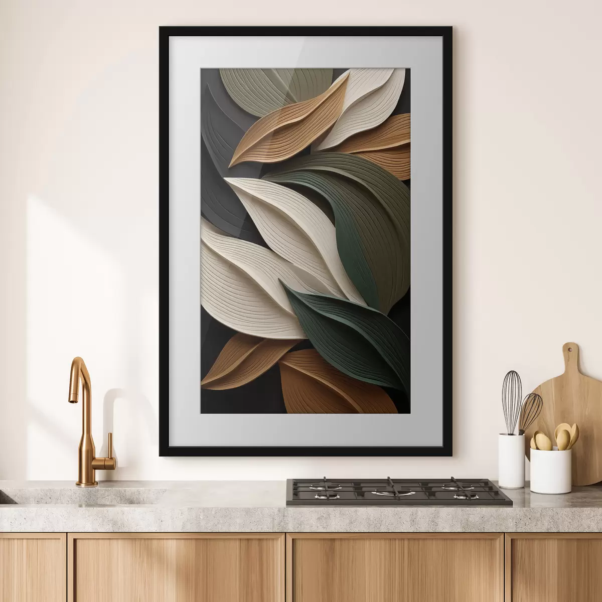 Poster Foglie e devozione f50630