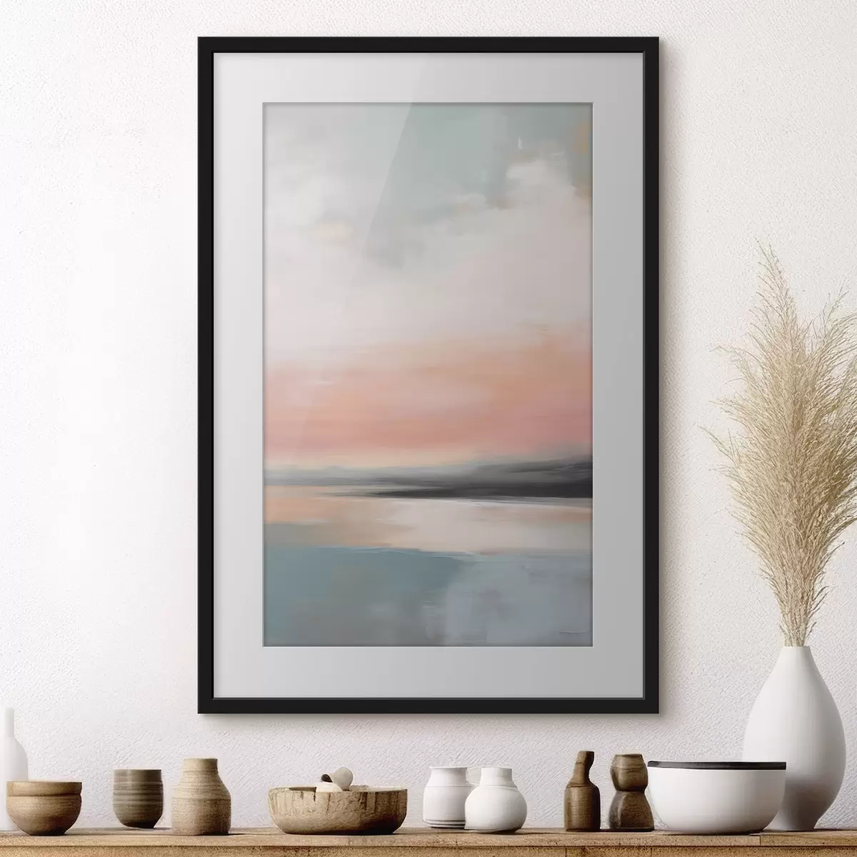 Poster Paesaggio e devozione f50640